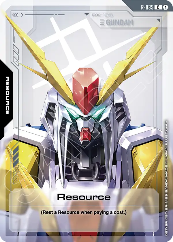 R-035, C, Resource (Ξ Gundam)