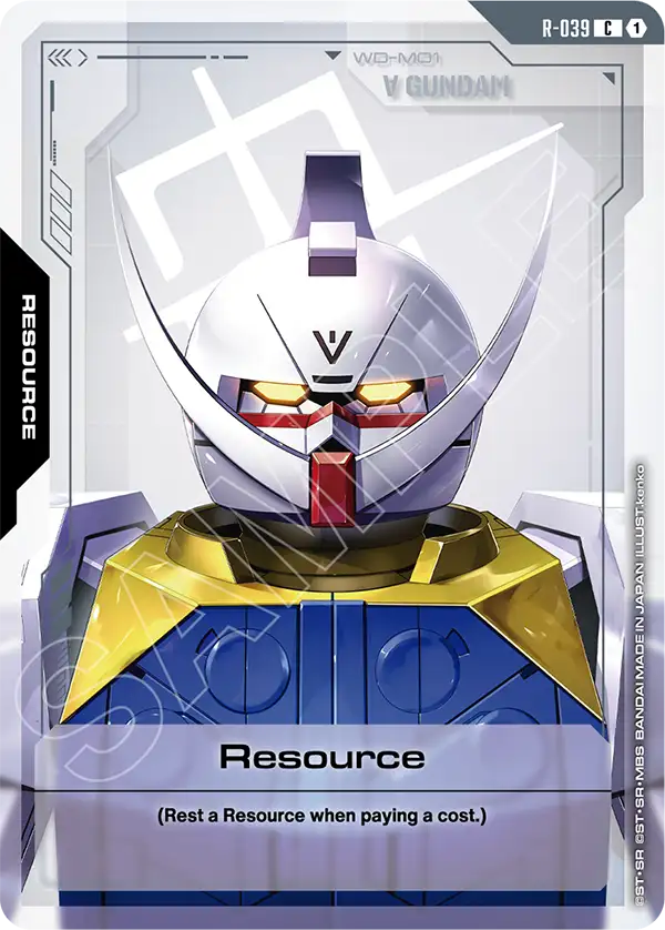 R-039, C, Resource (∀ Gundam)