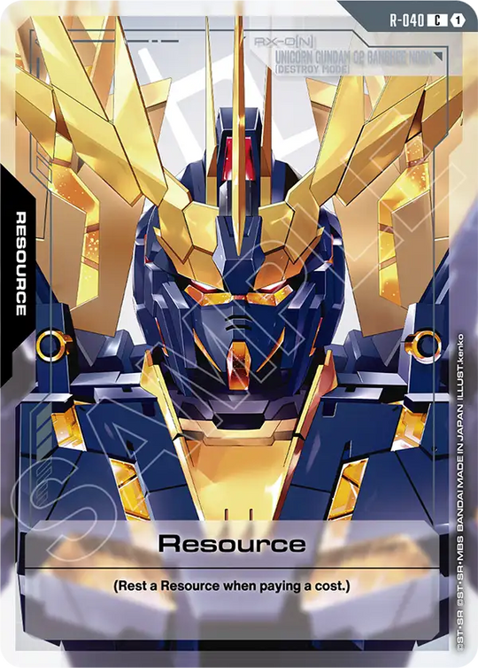 R-040, C, Resource (Unicorn Gundam 02 Banshee Norn (Destroy Mode))