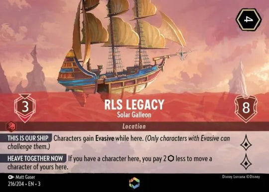 3INK-216, E, RLS Legacy - Solar Galleon