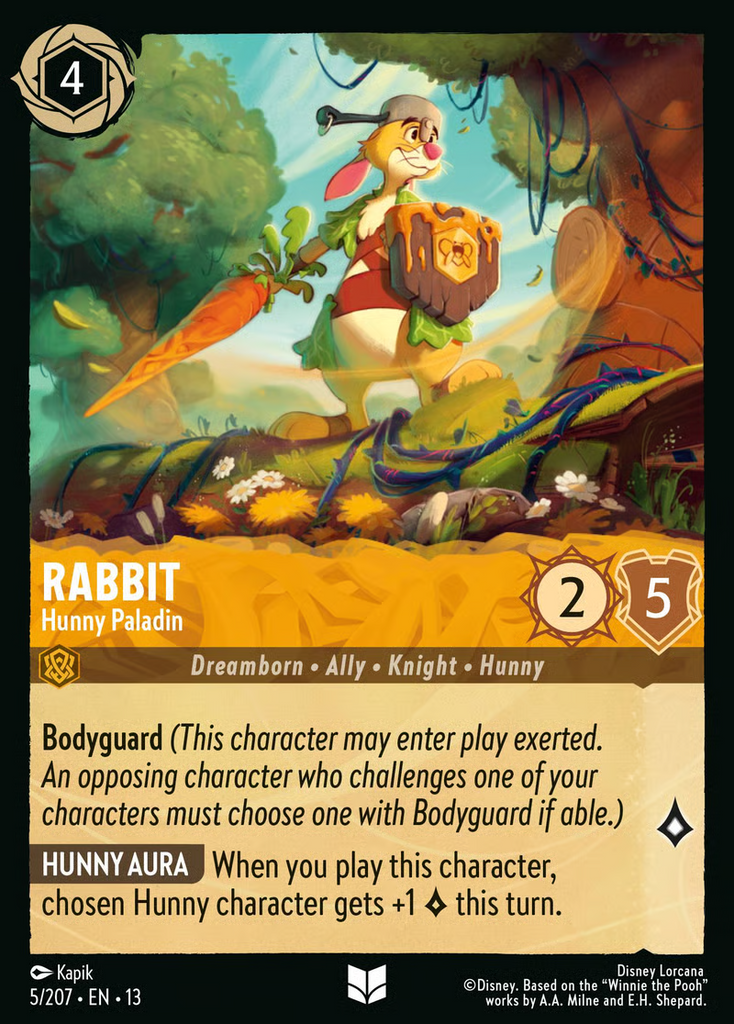 13ATK-005, UC, Rabbit – Hunny Paladin