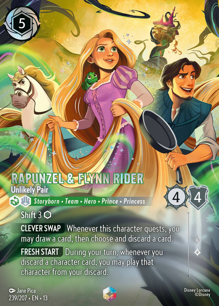 13ATK-239, E, Rapunzel & Flynn Rider - Unlikely Pair