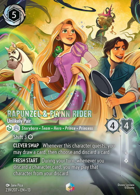 13ATK-239, E, Rapunzel & Flynn Rider - Unlikely Pair