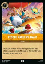 6AZS-029, UC, Rescue Rangers Away!