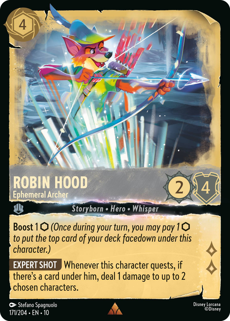 10WHI-171, R, Robin Hood - Ephemeral Archer (Foil)
