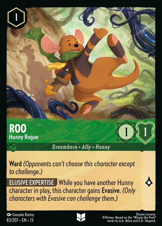 13ATK-083, UC, Roo - Hunny Rogue