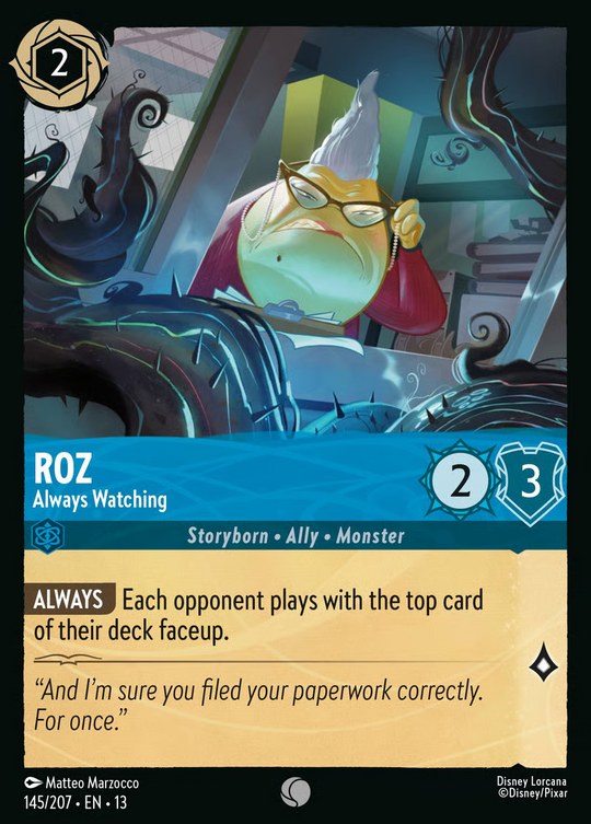 13ATK-145, C, Roz - Always Watching