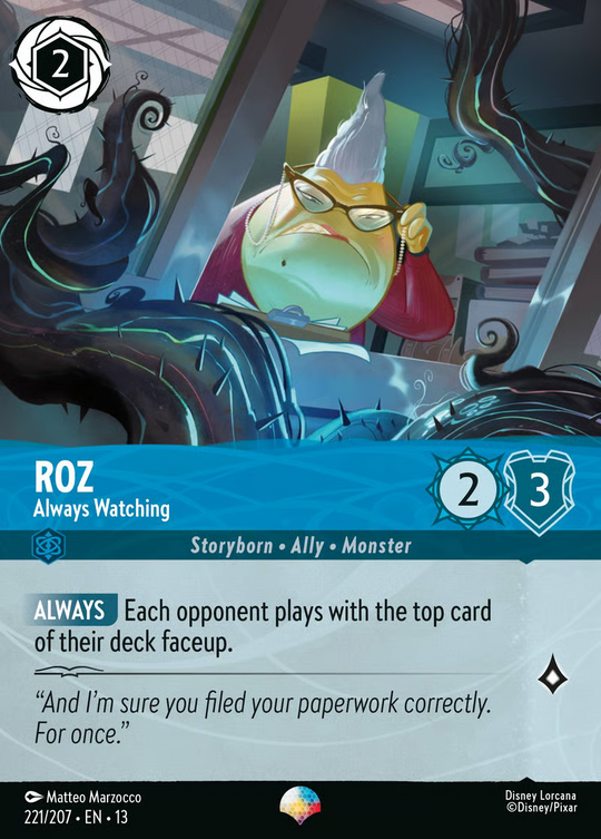 13ATK-221, EPIC, Roz - Always Watching
