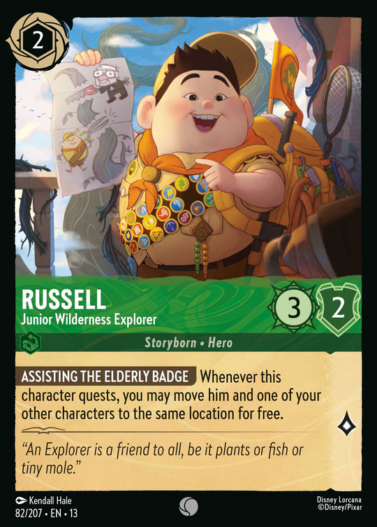 13ATK-082, C, Russell - Junior Wilderness Explorer (Foil)