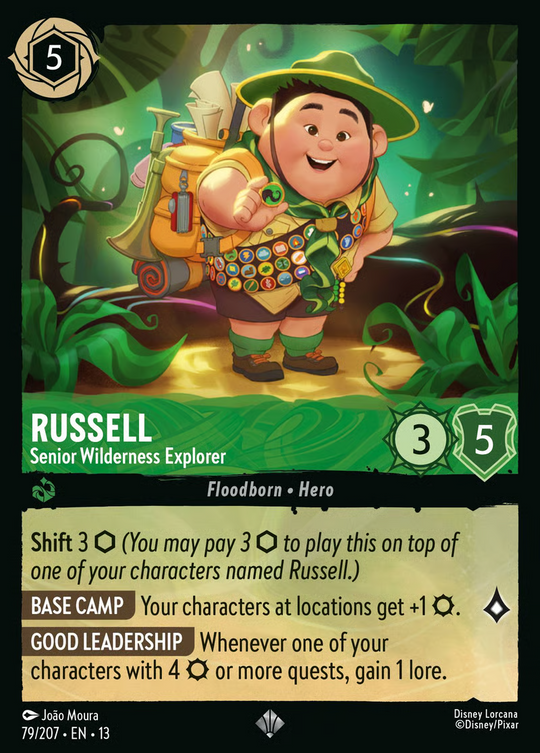 13ATK-079, SR, Russell - Senior Wilderness Explorer (Foil)
