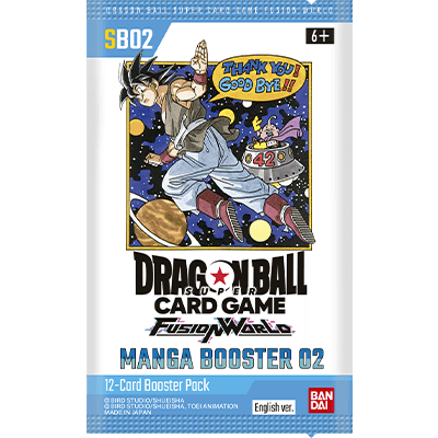 Dragon Ball Super Fusion World - Sealed -Manga Booster 02- [SB02] -Preorder-