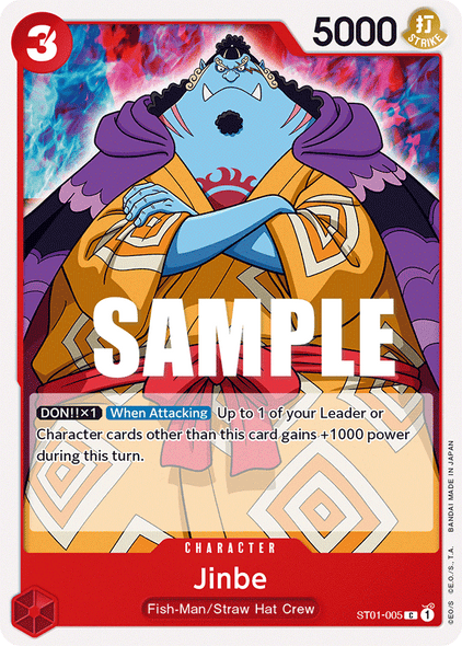 ST01-005, C, Jinbe (Reprint)