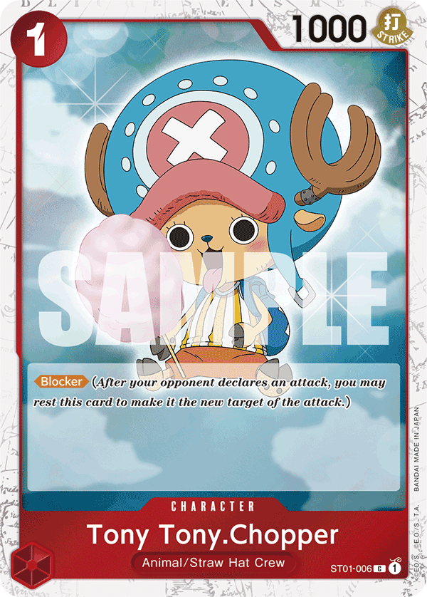 ST01-006, C, Tony Tony.Chopper (Reprint) (Foil)