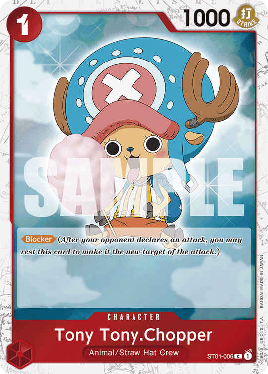 ST01-006, C, Tony Tony.Chopper (Reprint) (Foil)