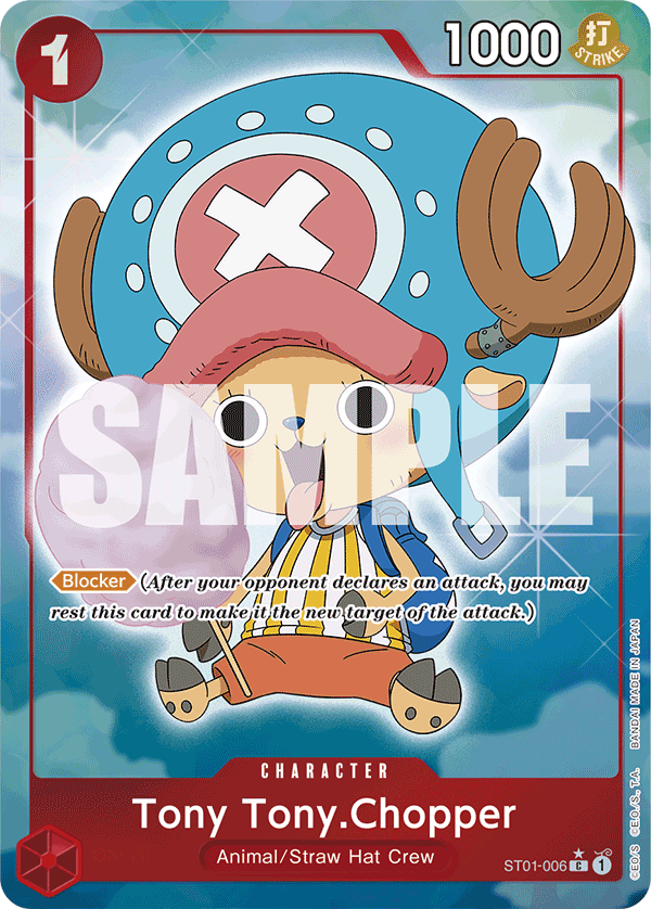 ST01-006, C, Tony Tony.Chopper (Reprint) (Alternate Art) – Kai of