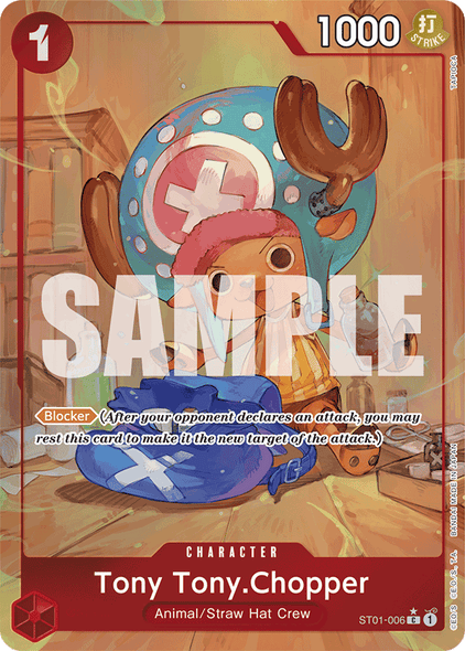 ST01-006, C, Tony Tony.Chopper (Reprint) (Alternate Art V2)