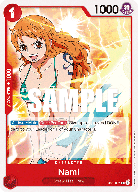 ST01-007, C, Nami (Reprint)