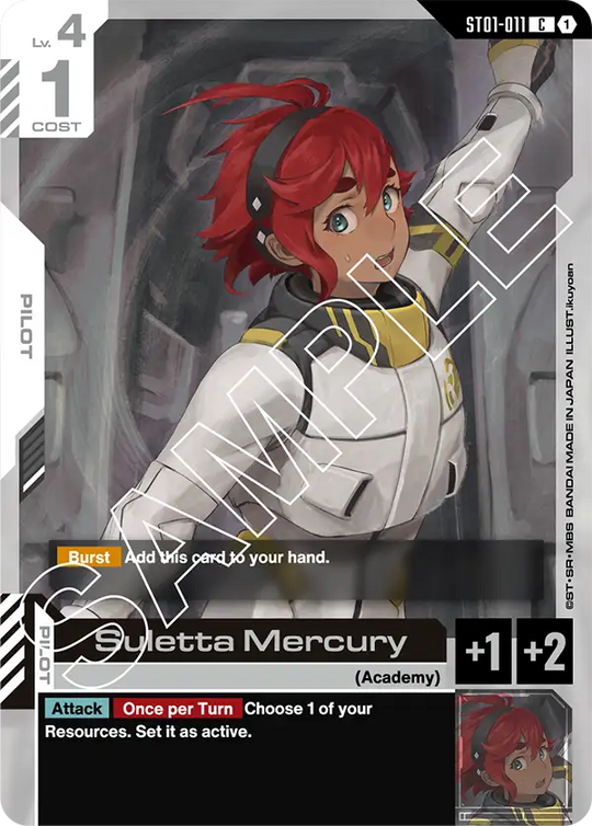 ST01-011, C, Suletta Mercury
