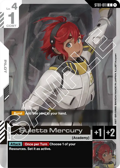 ST01-011, C, Suletta Mercury
