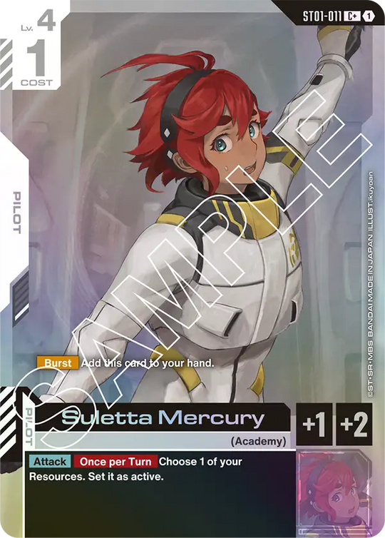 ST01-011, C, Suletta Mercury (Alternate Art)