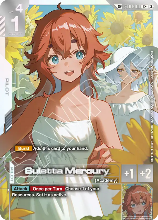 ST01-011, C, Suletta Mercury (GD05 Special Rare)
