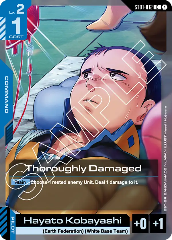 ST01-012, C, Thoroughly Damaged