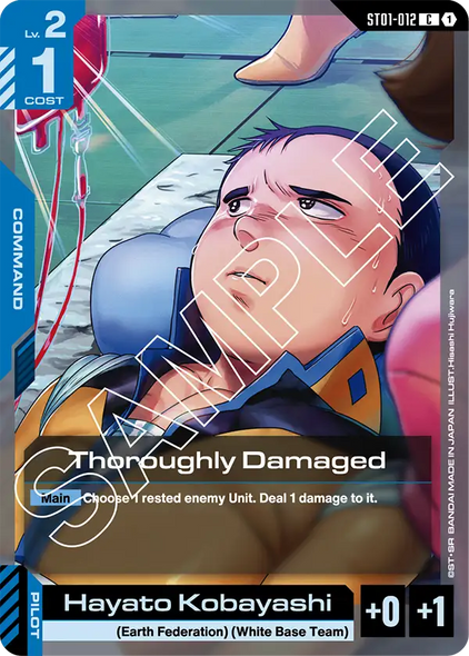 ST01-012, C, Thoroughly Damaged