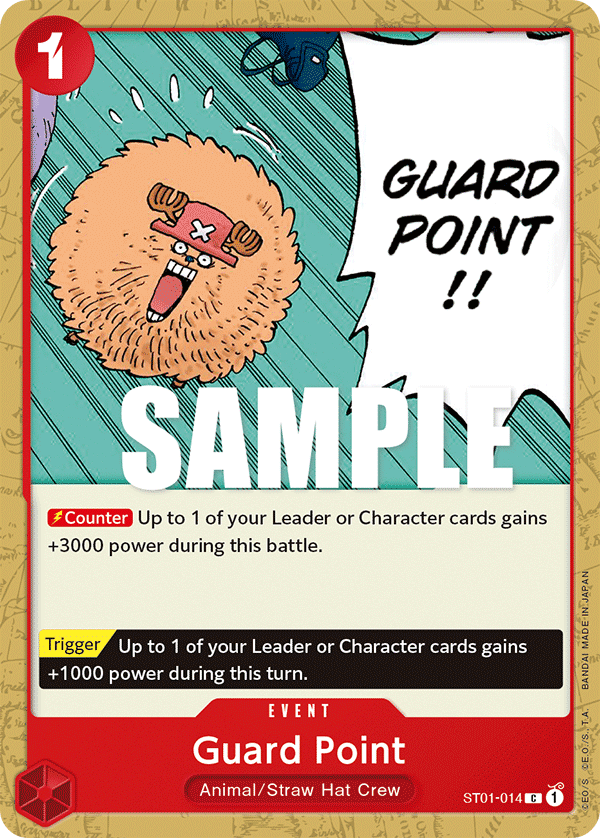 ST01-014, C, Guard Point (Reprint)