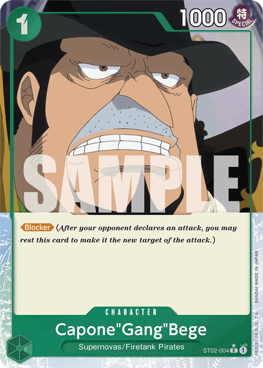 ST02-004, C, Capone"Gang"Bege (Reprint) (Alternate Art)