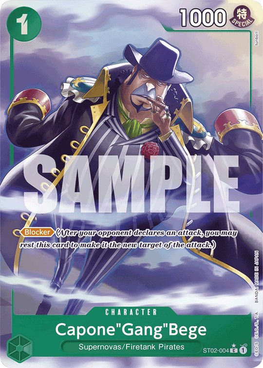 ST02-004, C, Capone"Gang"Bege (Reprint) (Alternate Art V2)