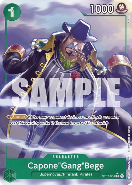 ST02-004, C, Capone"Gang"Bege (Reprint) (Alternate Art V2)
