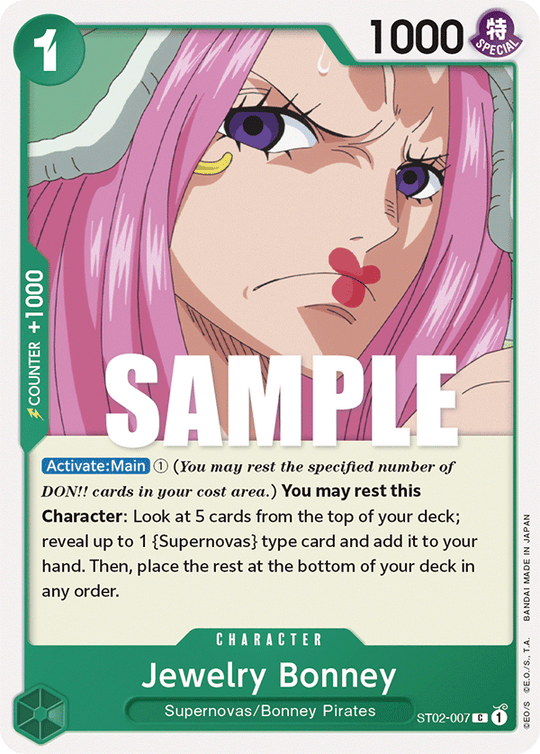 ST02-007, C, Jewelry Bonney (Reprint)
