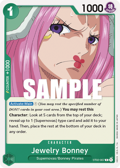ST02-007, C, Jewelry Bonney (Reprint)