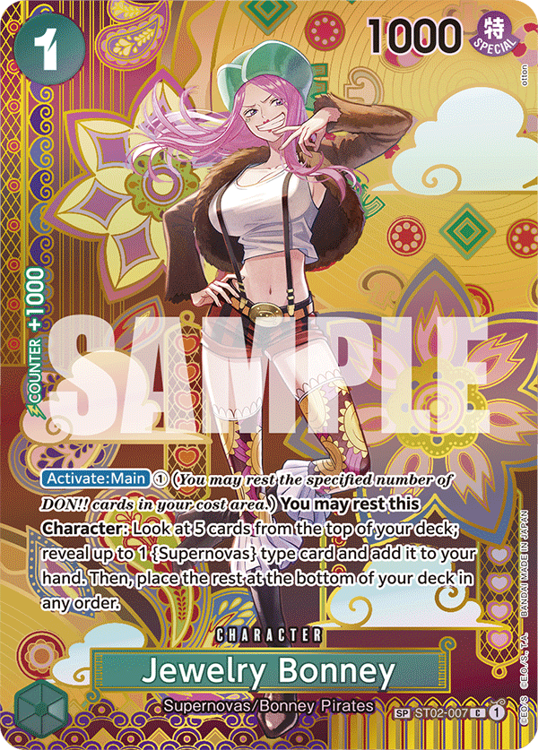 ST02-007, C, Jewelry Bonney (OP08 Special Rare)