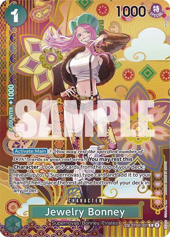 ST02-007, C, Jewelry Bonney (OP08 Special Rare)