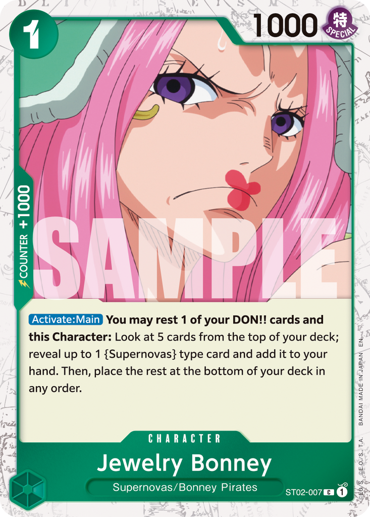 ST02-007, C, Jewelry Bonney (PRB02 Foil)