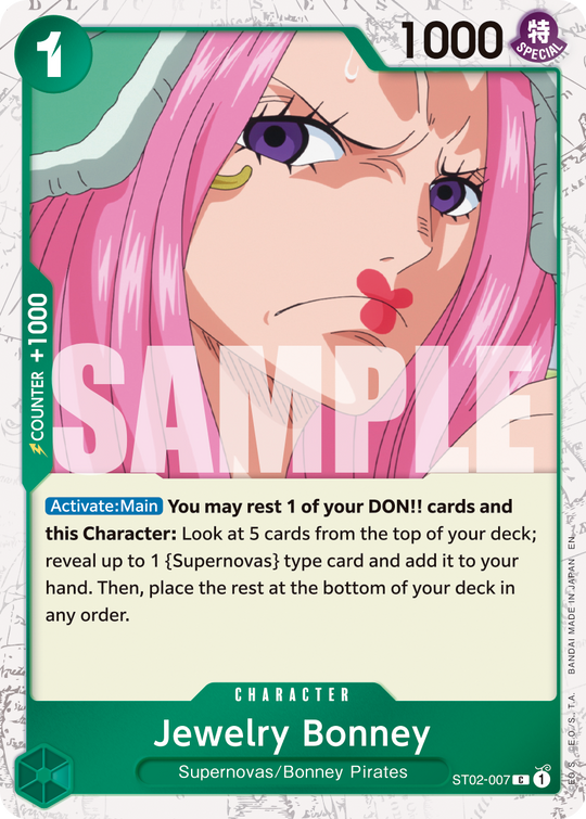ST02-007, C, Jewelry Bonney (PRB02 Foil)