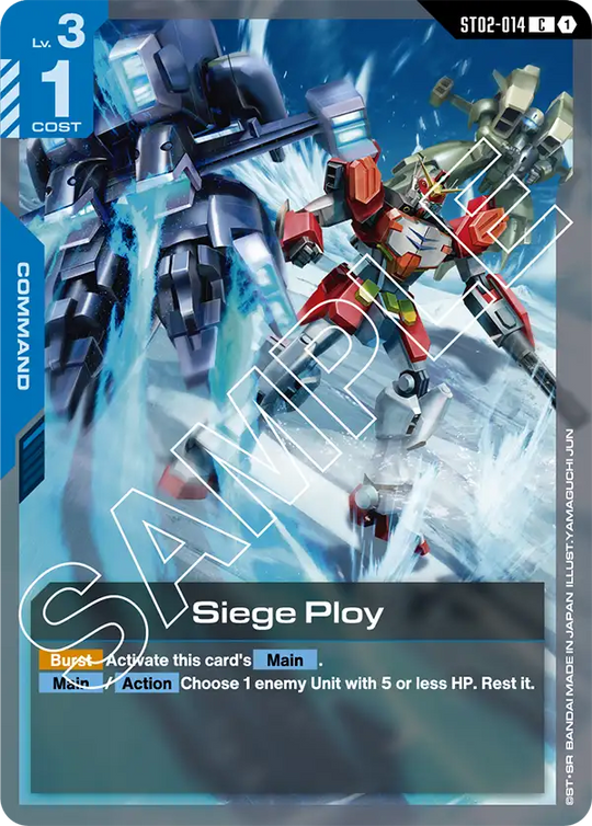 ST02-014, C, Siege Ploy