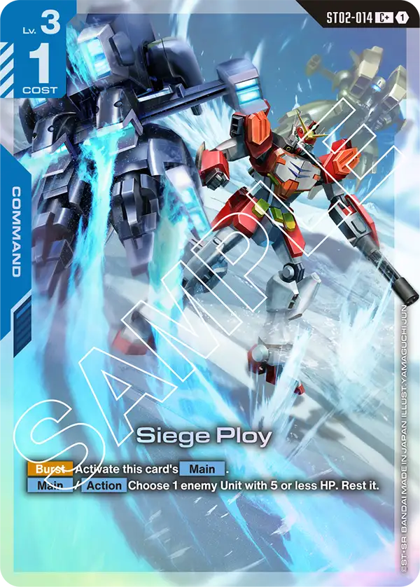 ST02-014, C, Siege Ploy (Alternate Art)