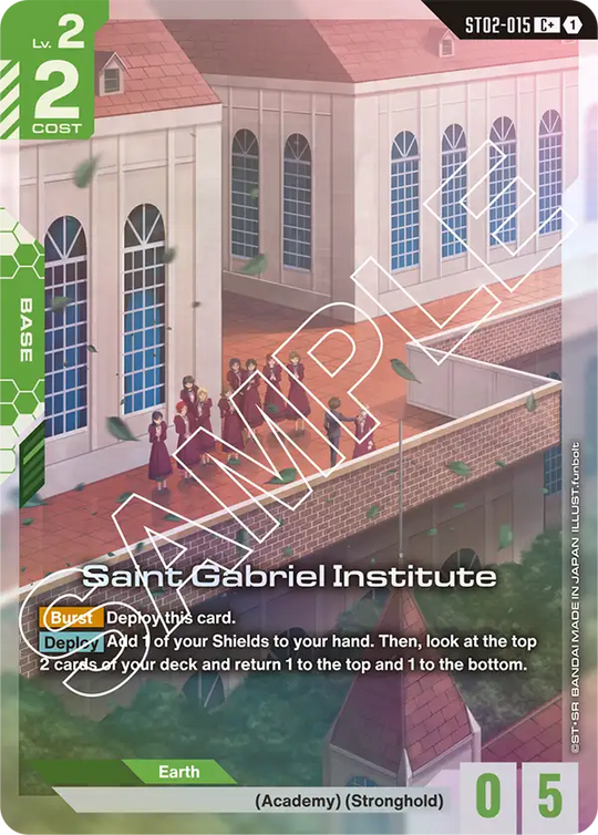ST02-015, C, Saint Gabriel Institute (Alternate Art)