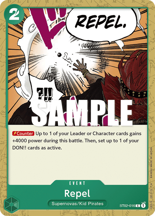 ST02-016, C, Repel (Reprint)