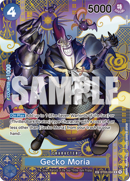 ST03-004, C, Gecko Moria (OP08 Special Rare)