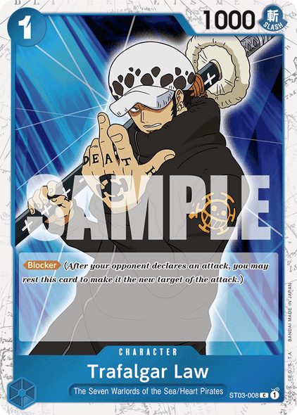 ST03-008, C, Trafalgar Law (Reprint) (Foil)