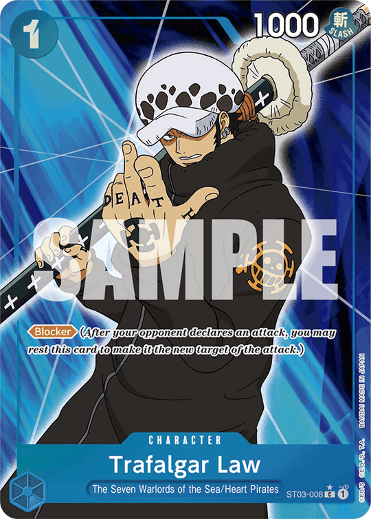 ST03-008, C, Trafalgar Law (Reprint) (Alternate Art)