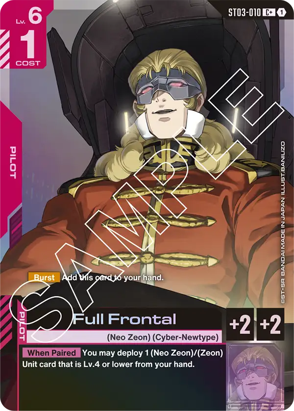 ST03-010, C, Full Frontal (Alternate Art)