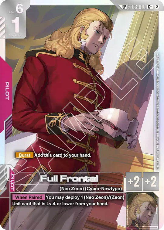 ST03-010, C, Full Frontal (GD05 Special Rare)
