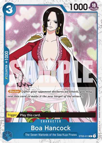 ST03-013, C, Boa Hancock (Reprint) (Foil)