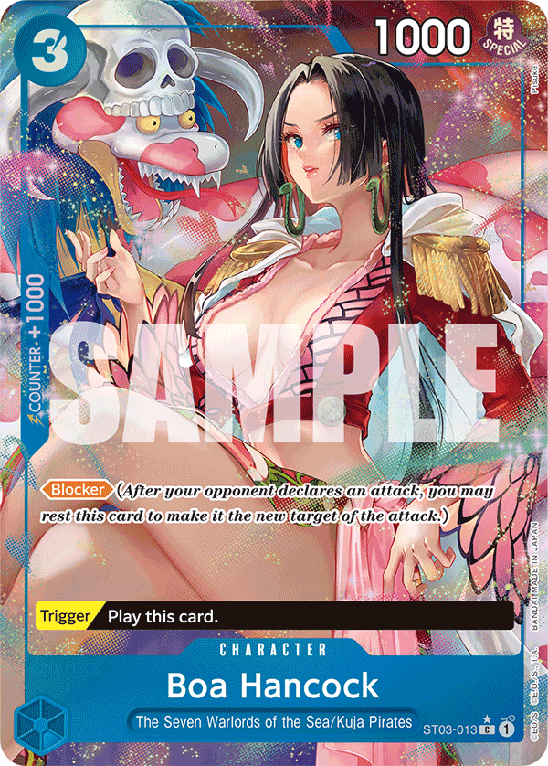ST03-013, C, Boa Hancock (Reprint) (Alternate Art V2)