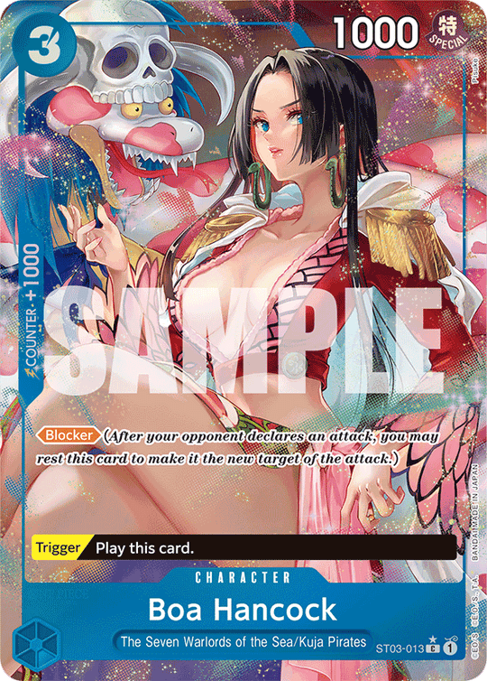 ST03-013, C, Boa Hancock (Reprint) (Alternate Art V2)