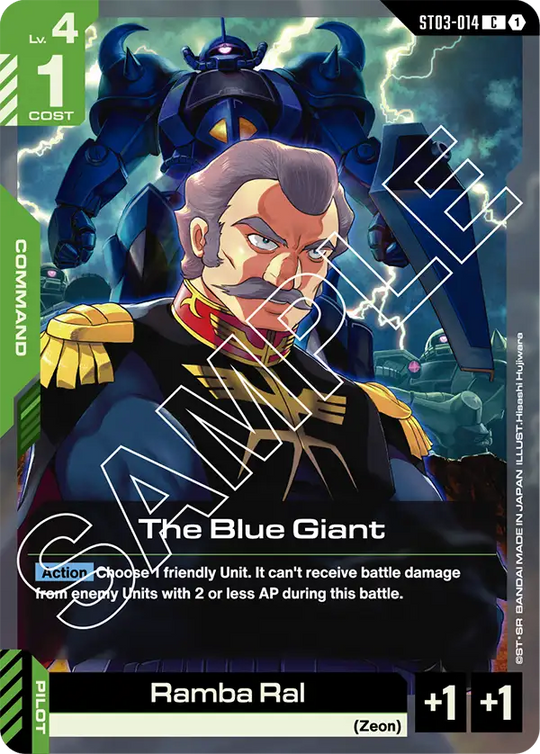 ST03-014, C, The Blue Giant